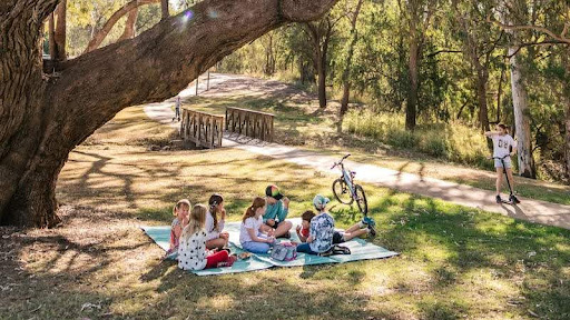 A portion of Surat Riverside Parklands, a prime photography location near your accommodation Roma QLD